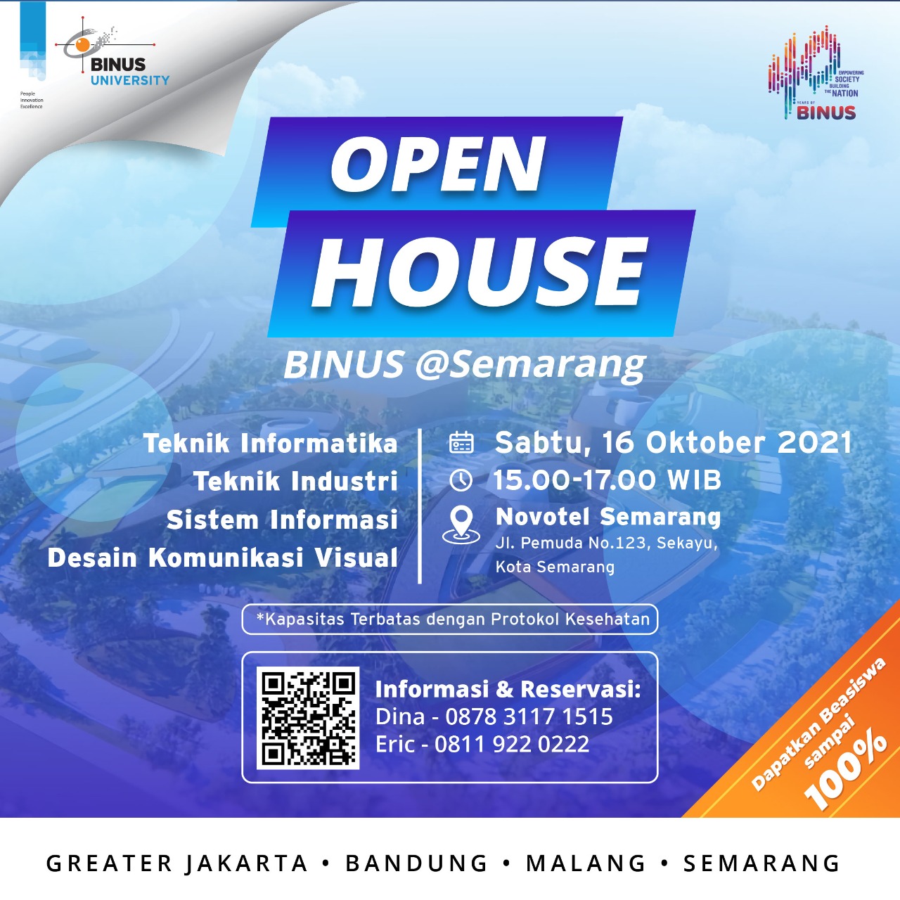 Open House BINUS University @Semarang